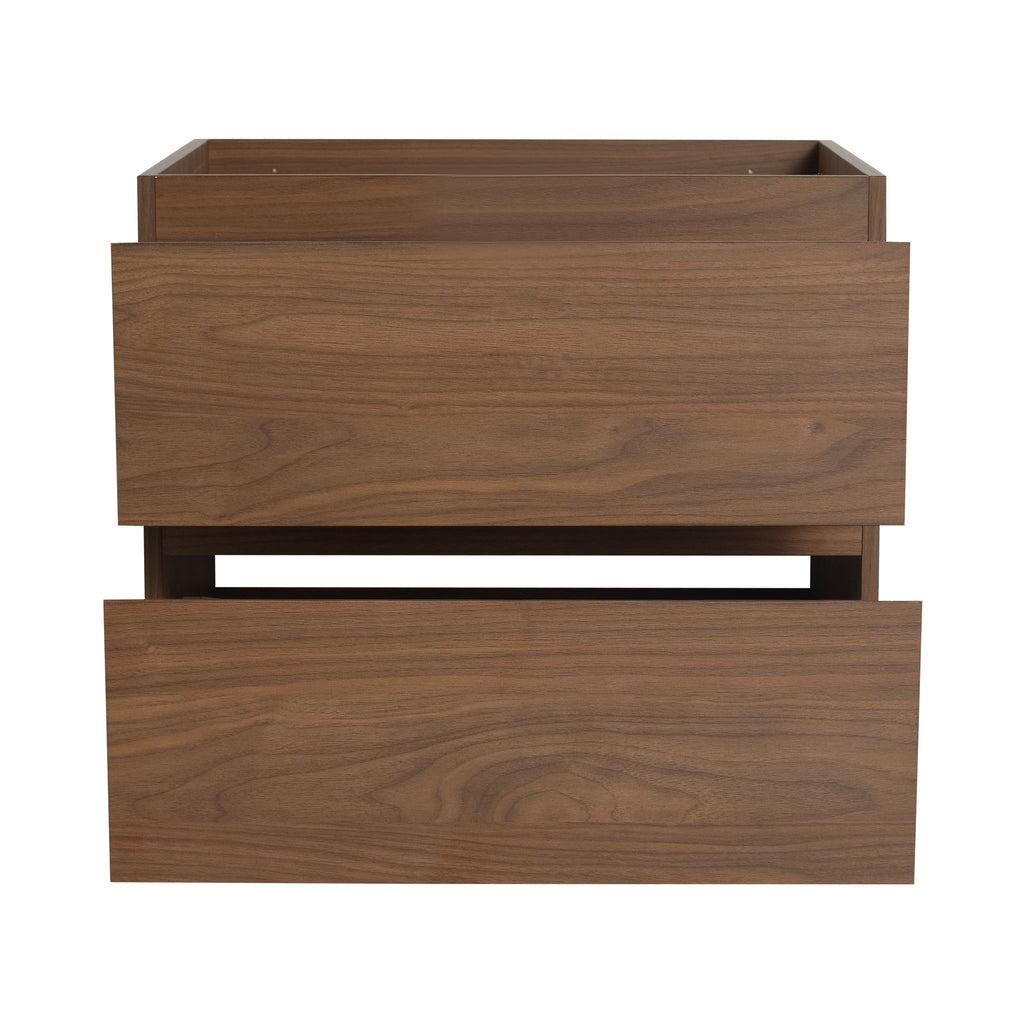 Wall Mounted Bathroom Vanity Cabinet, Soft Close Drawers (Vanity Only)