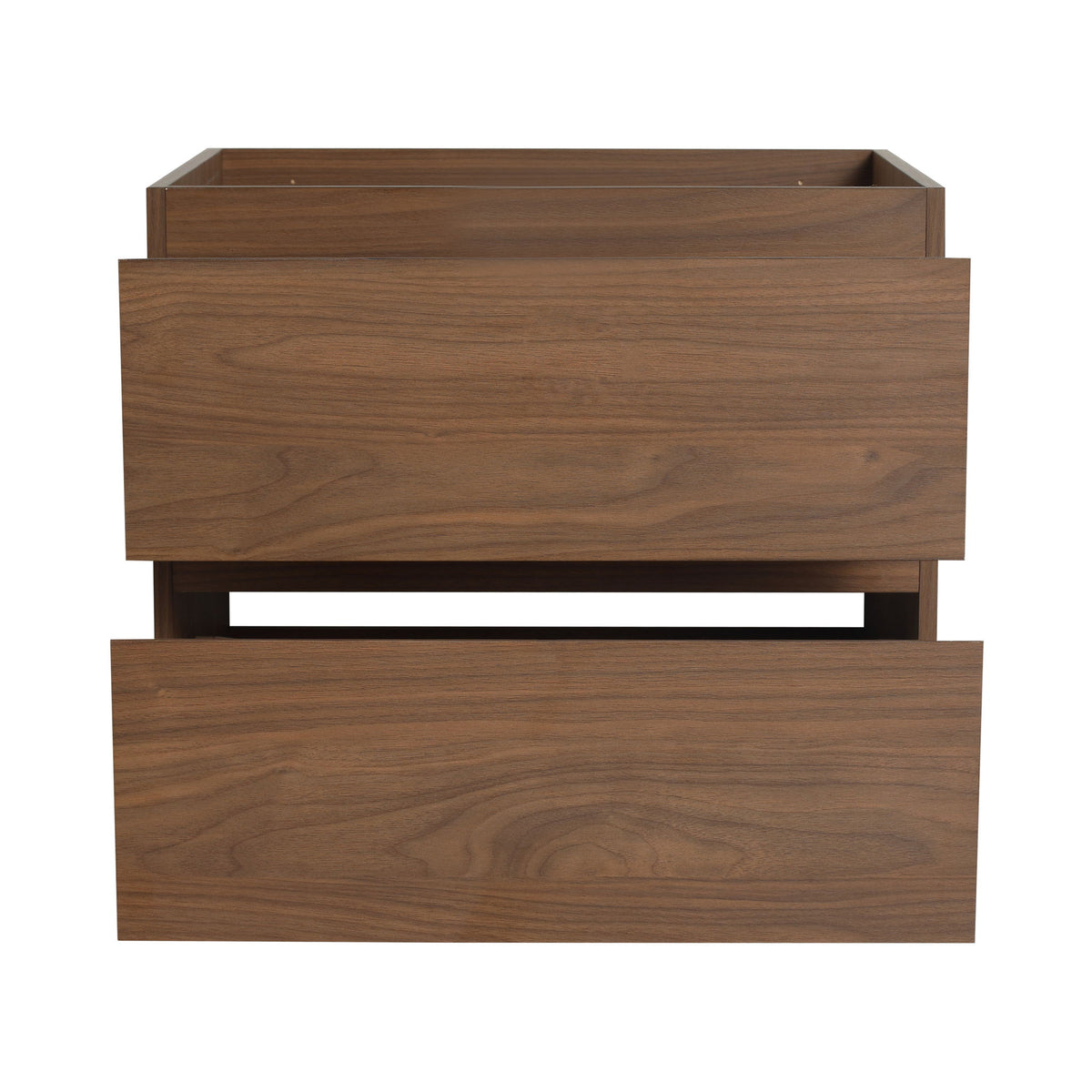 Wall Mounted Bathroom Vanity & Sink, 2 Soft Close Drawers