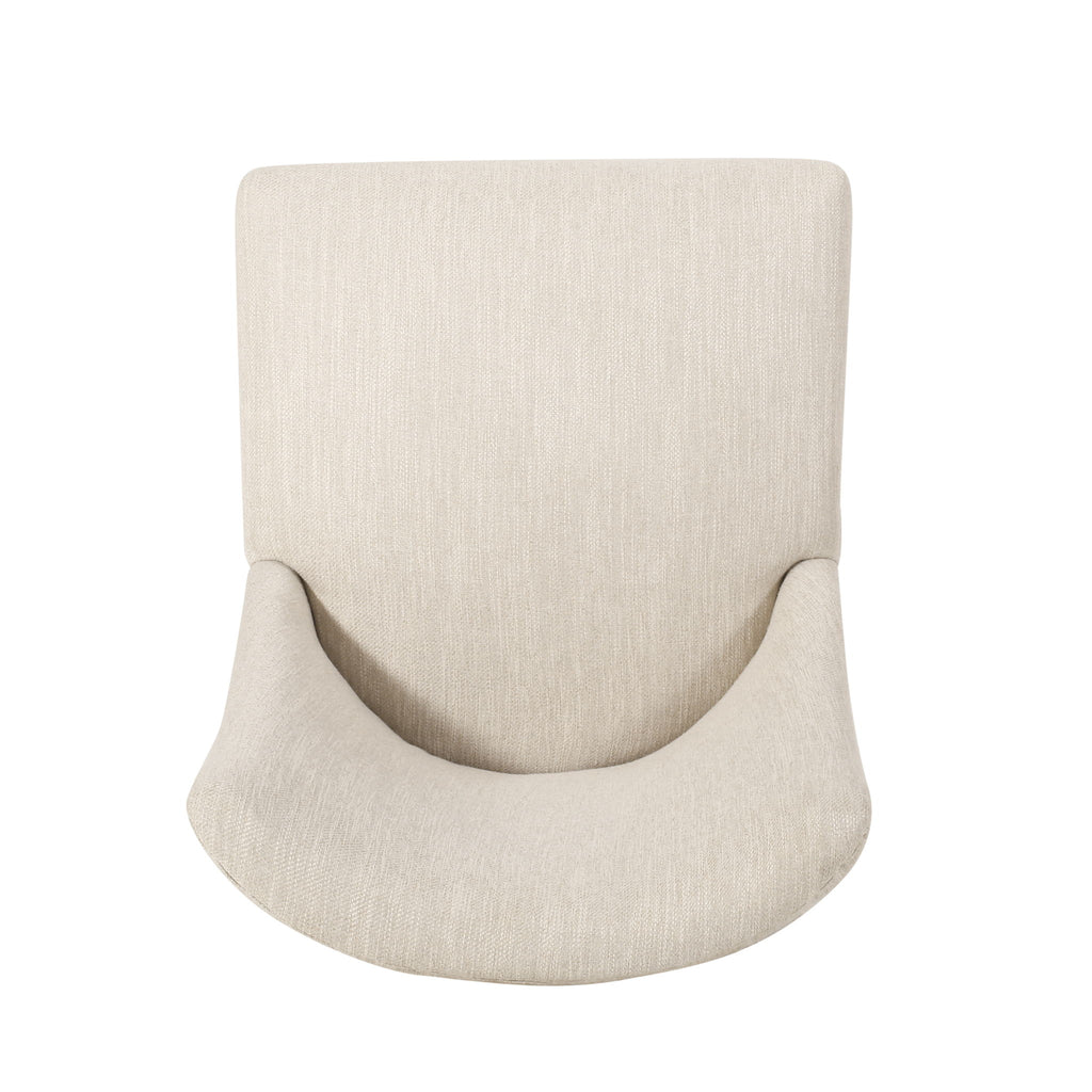 Classic Fabric Dining Chair (Set of 2) - Beige