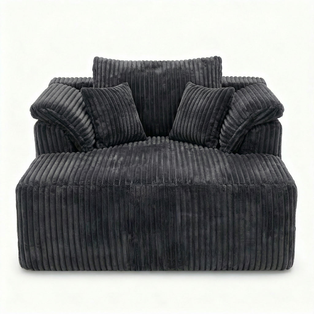 Chaise Lounge Chair, Deep Seat Sleeper Couch For Living Room