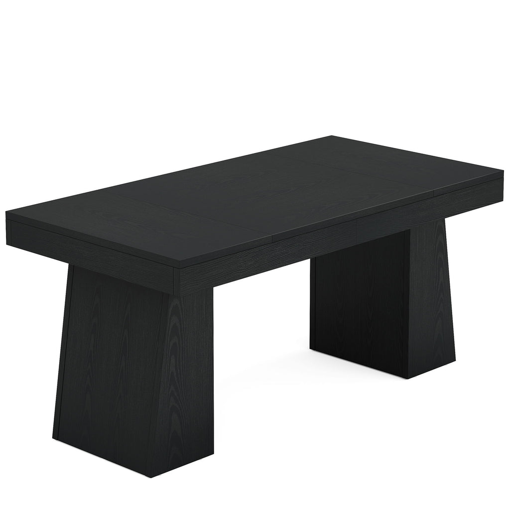 Executive Desk, Workstation With Double Trapezoid Base
