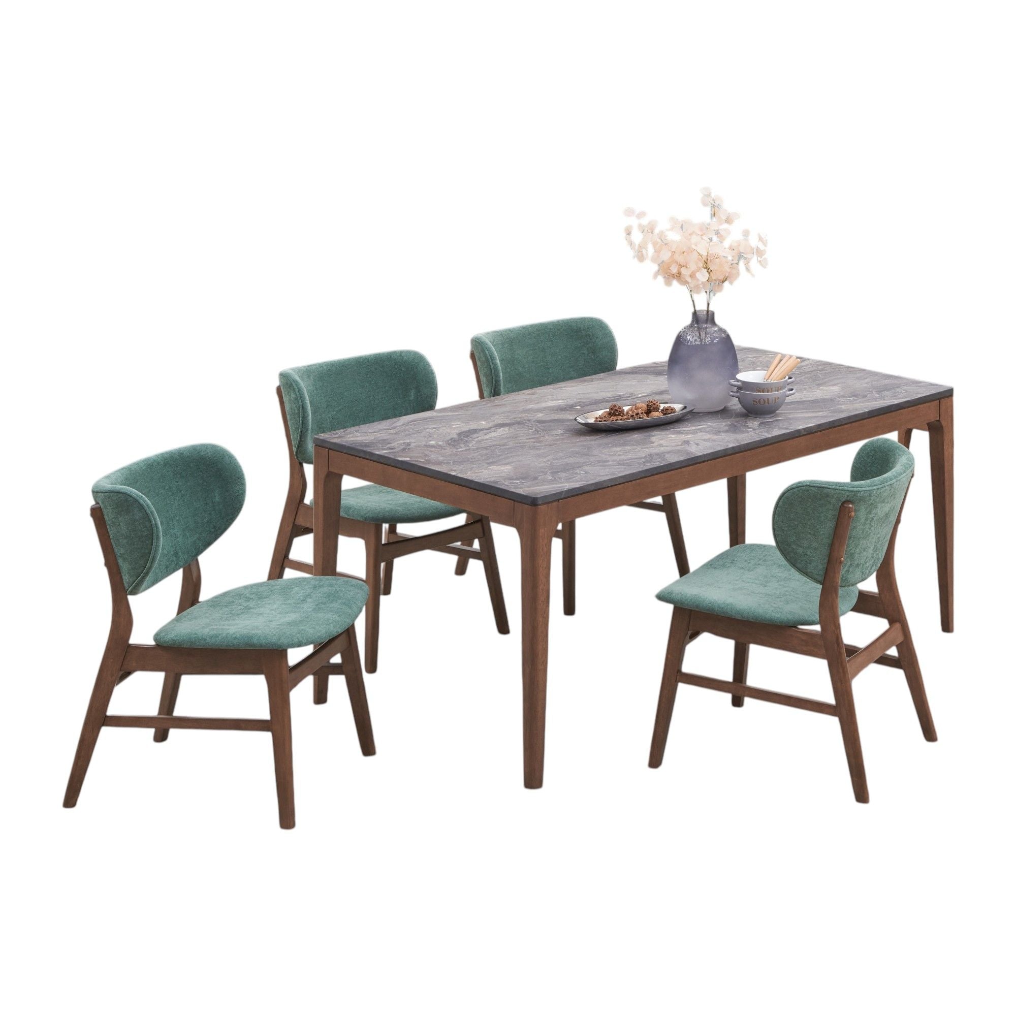 Bevis - 5 Piece Dining Set