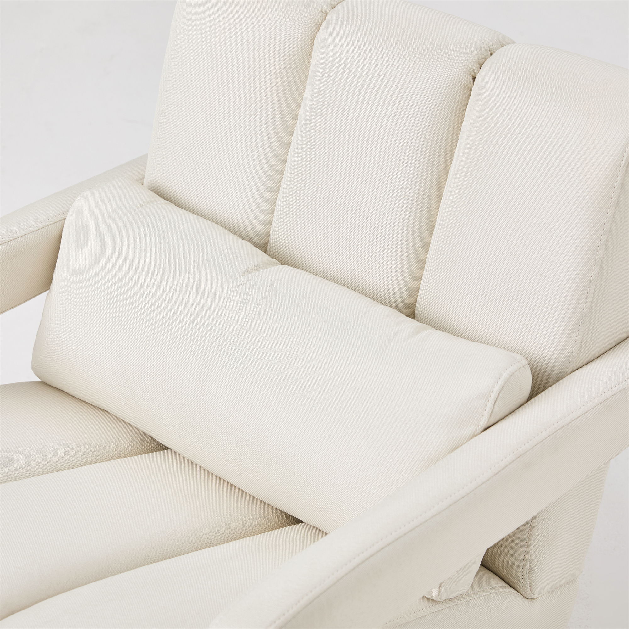 Modern Upholstered Accent Chair, Comfortable Fabric With A Pillow For Living Room