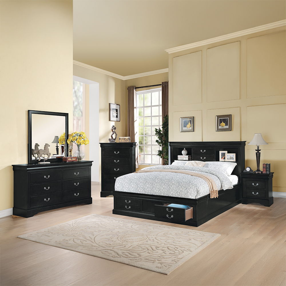 Louis Philippe III - Dresser - Black