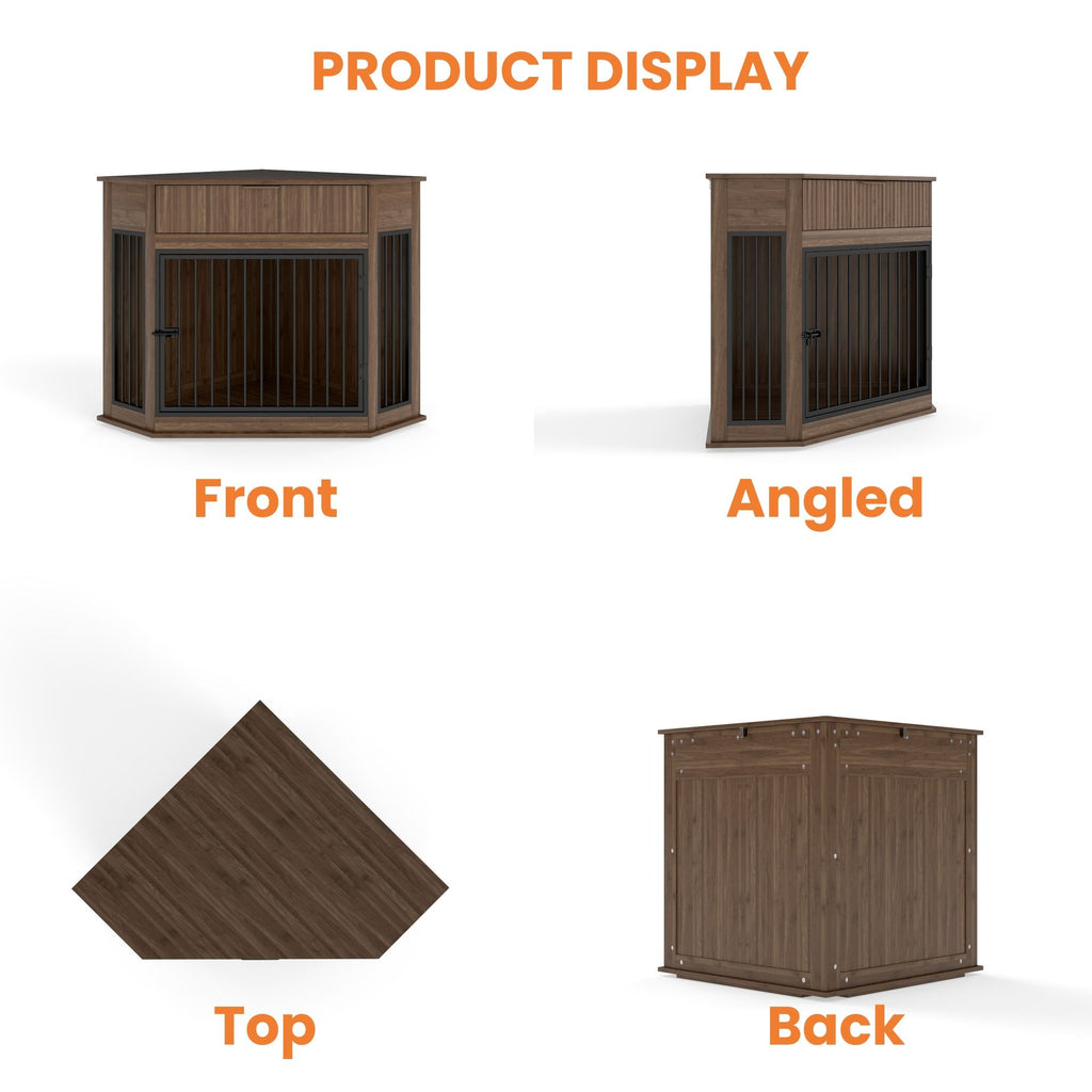 Corner Dog Crate