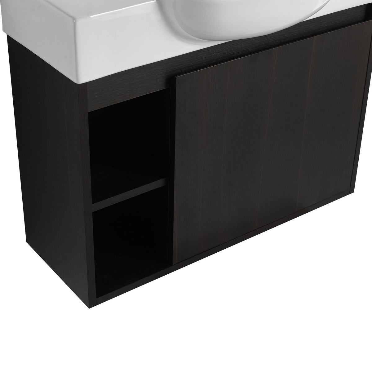 Freestanding Bathroom Vanity With Sink, Soft Close Door