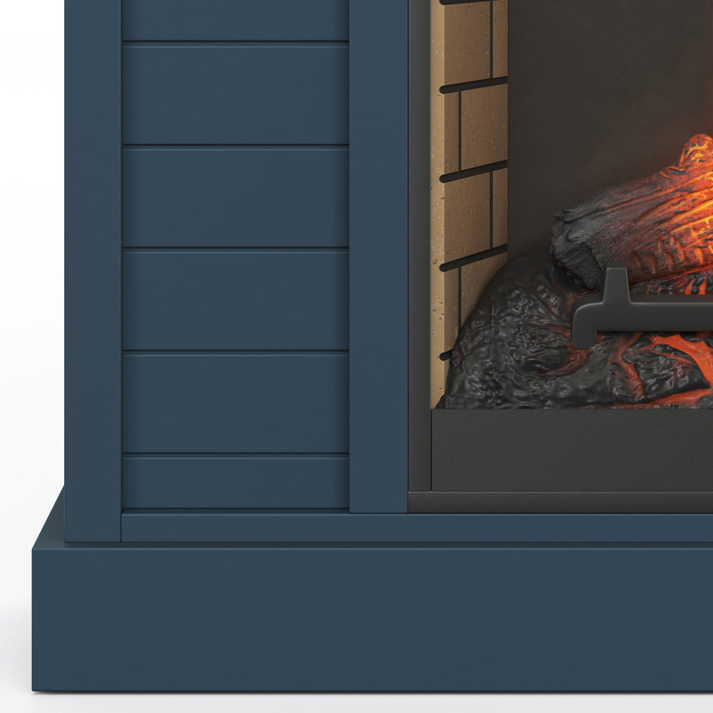 48" Fireplace With Mantel