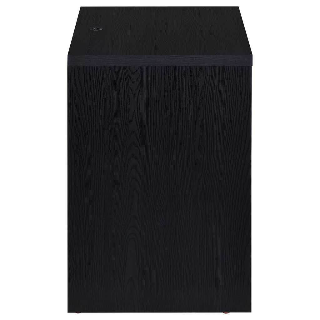 Geary - 2 Drawer Nightstand With LED Lights And USB Charging Ports