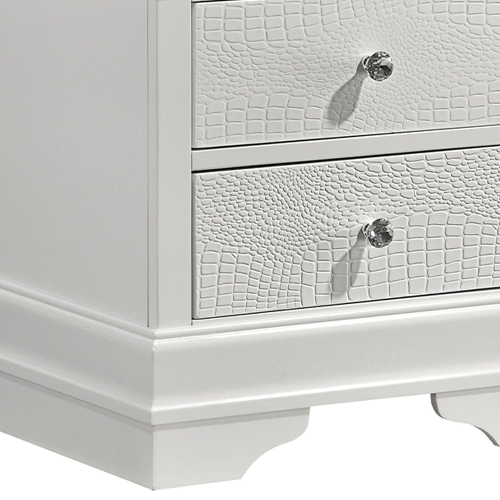 Blaze - 2 Drawer Modern Nightstand