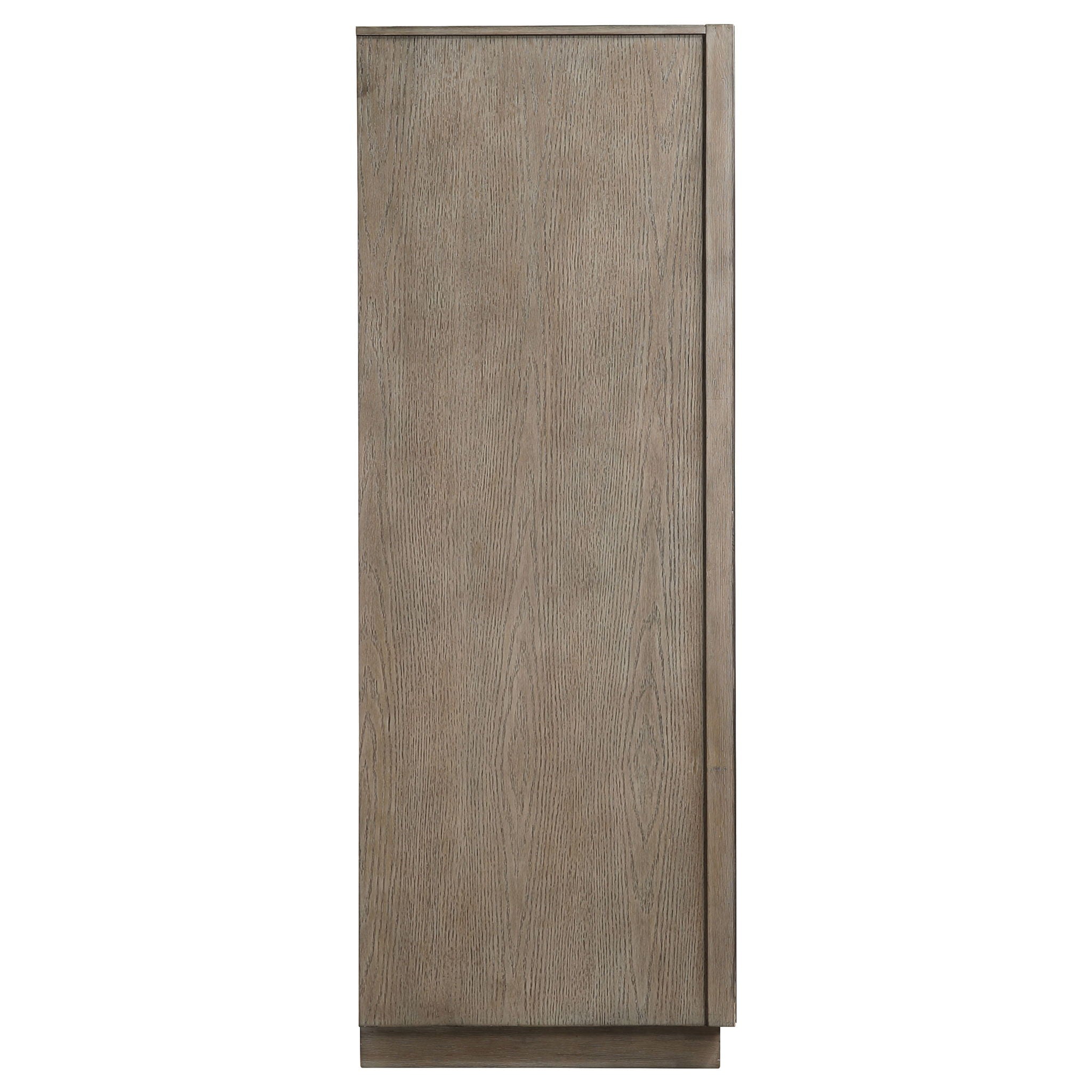 Prescott - 5 Drawer Bedroom Chest With Mitered Trim - Taupe
