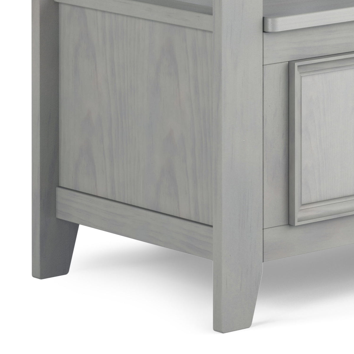 Amherst - Entryway Storage Bench - Gray