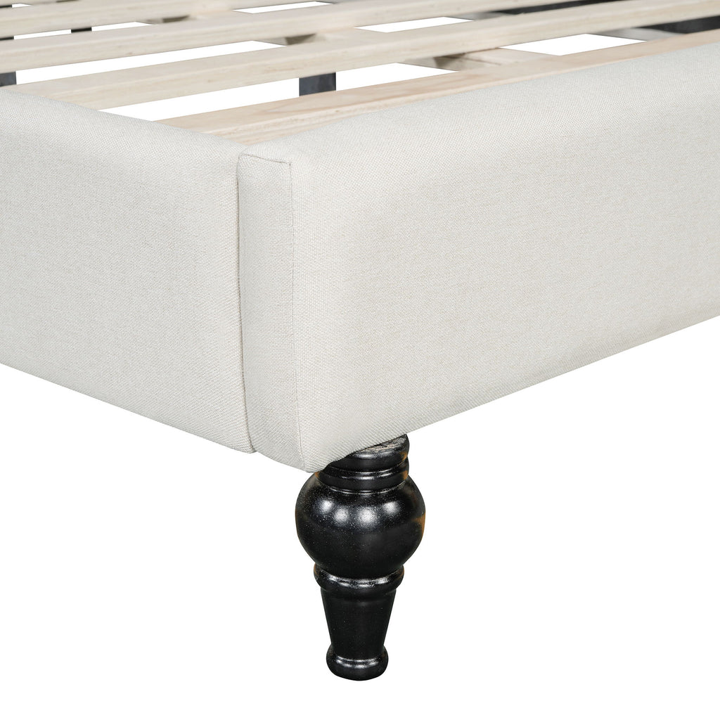 Modern L Shaped Daybed With Legs