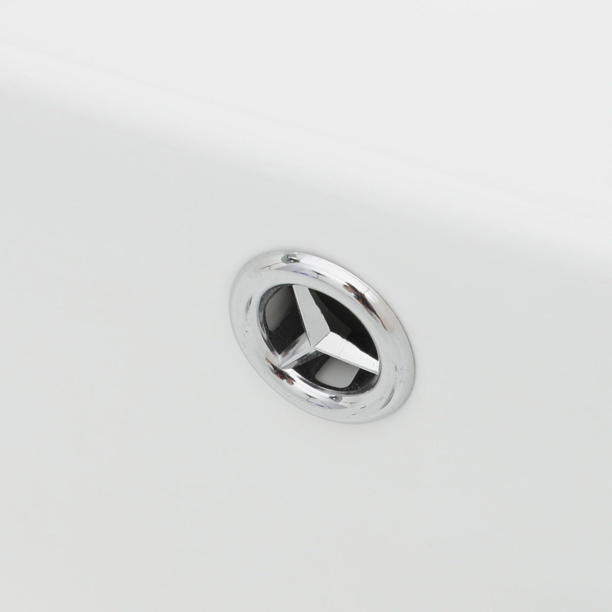 Wall Mounted Bathroom Sink With Towel Bar & Overflow - White / Black