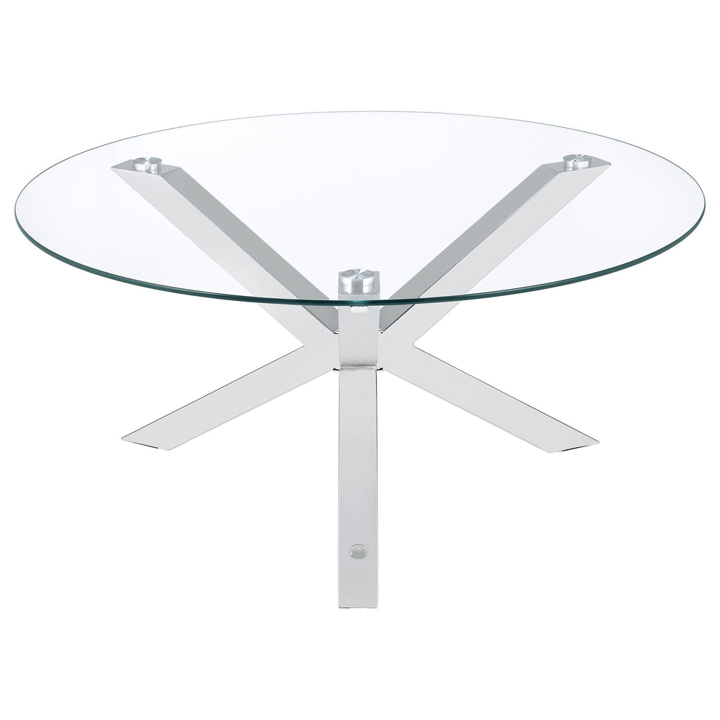 Alexa - Round Coffee And End Table Set