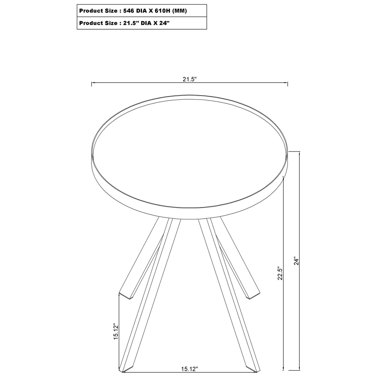 Shayne - Round Table Set