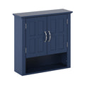 Multi Functional Wall Mounted Cabinet With Adjustable Shelves For Bathroom