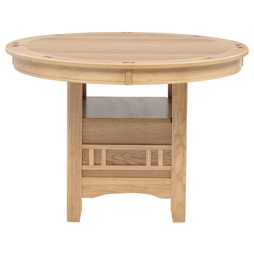 Davis - Extension Leaf Dining Table - Light Oak