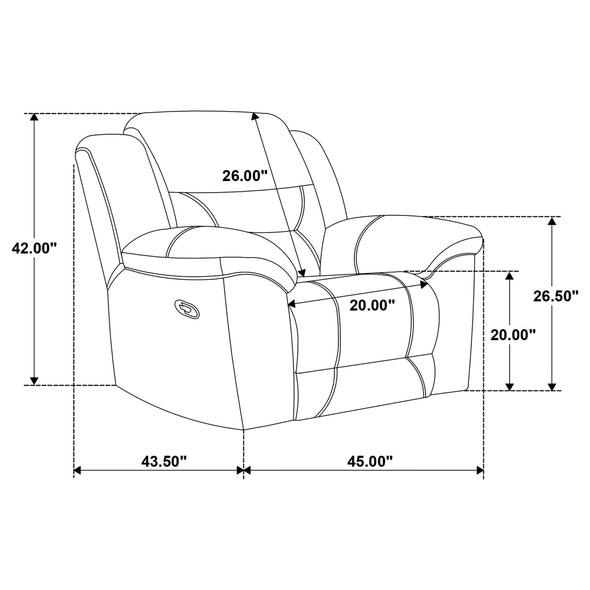 Sebring - Reclining Sofa Set With Manual Recline