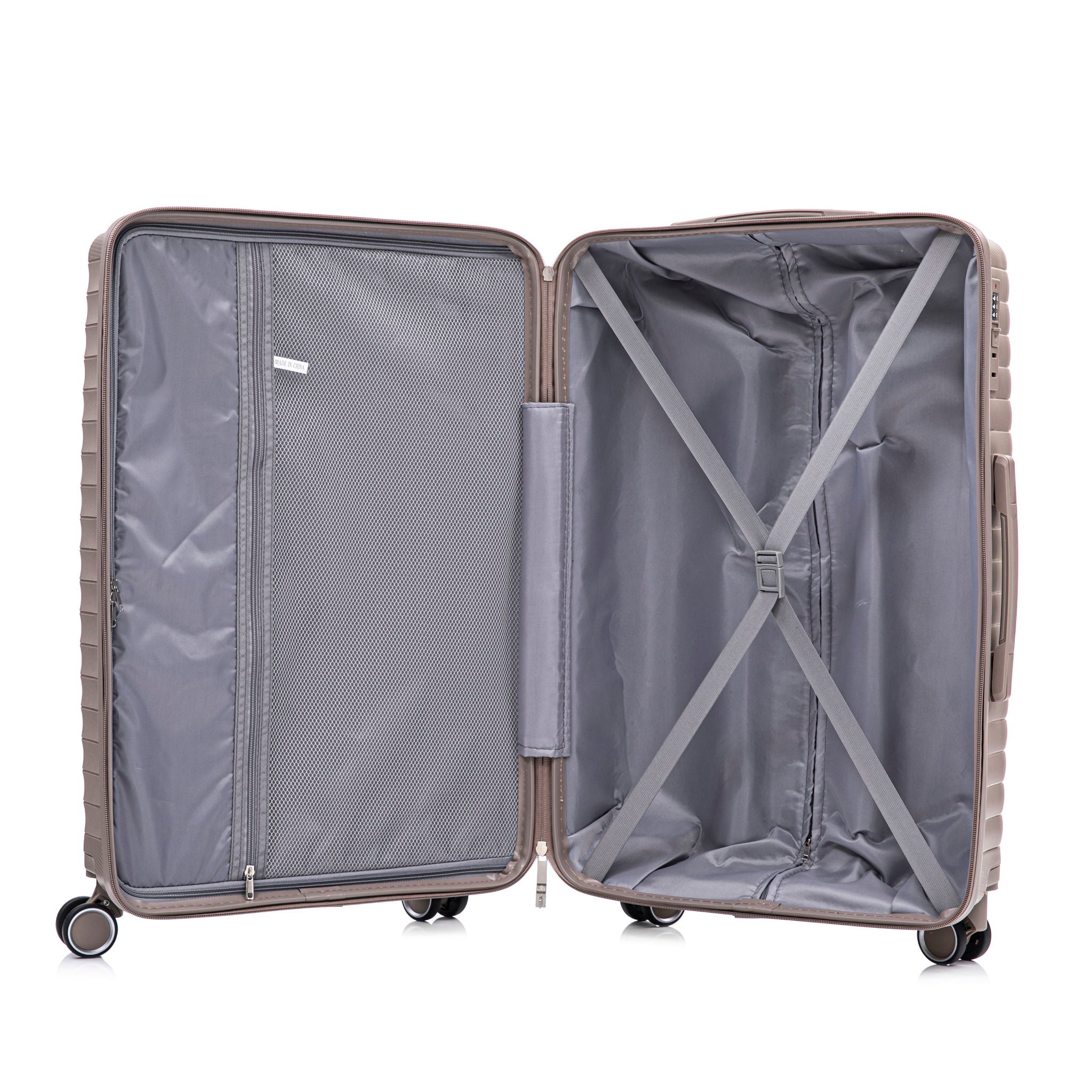 4 Piece Luggage Set, Combination Lock