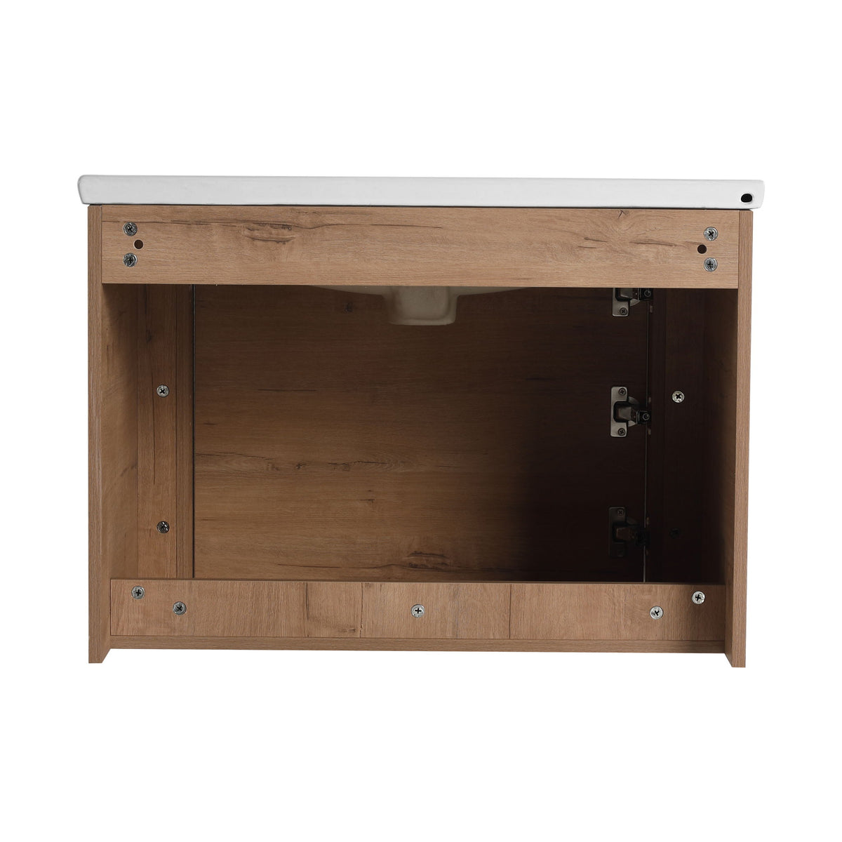 Wall Mounted Bathroom Vanity With Sink & 1 Soft Close Door