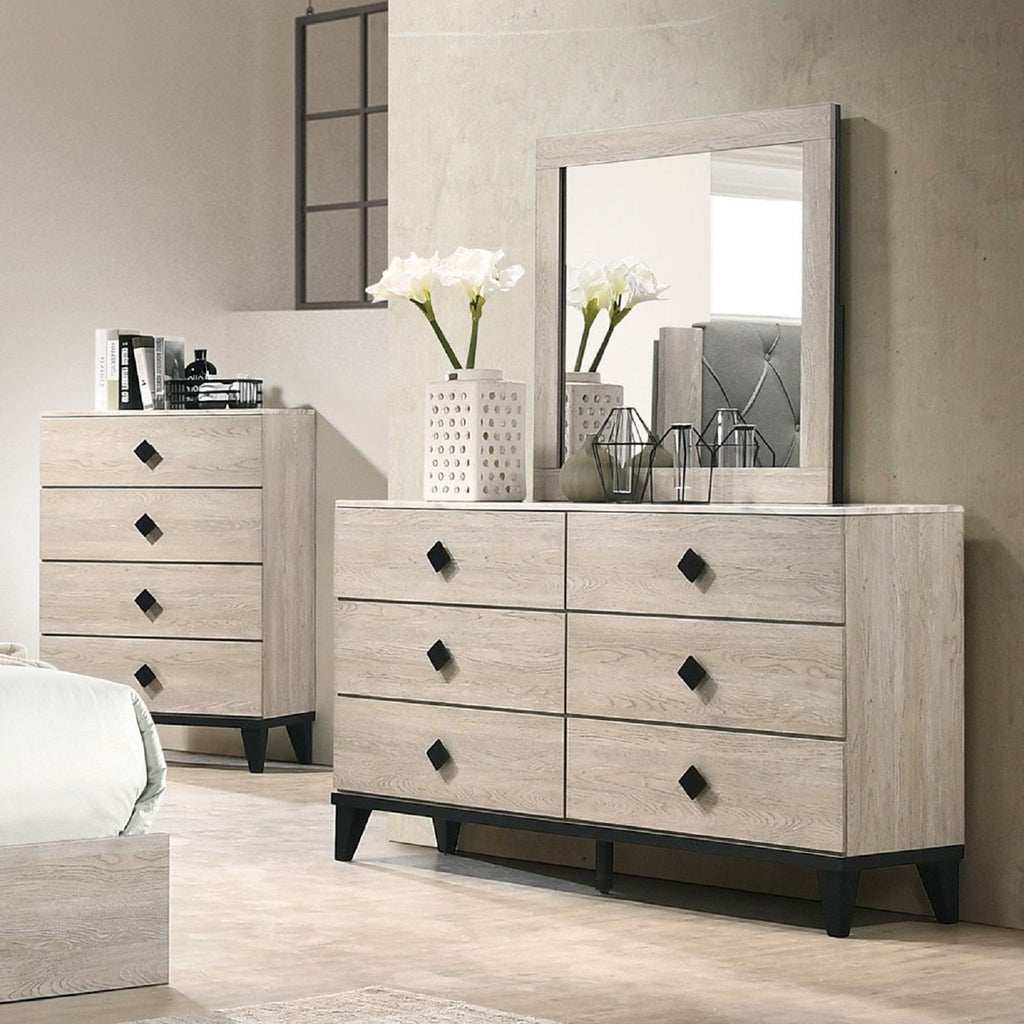 Design Dresser With 6 Drawers