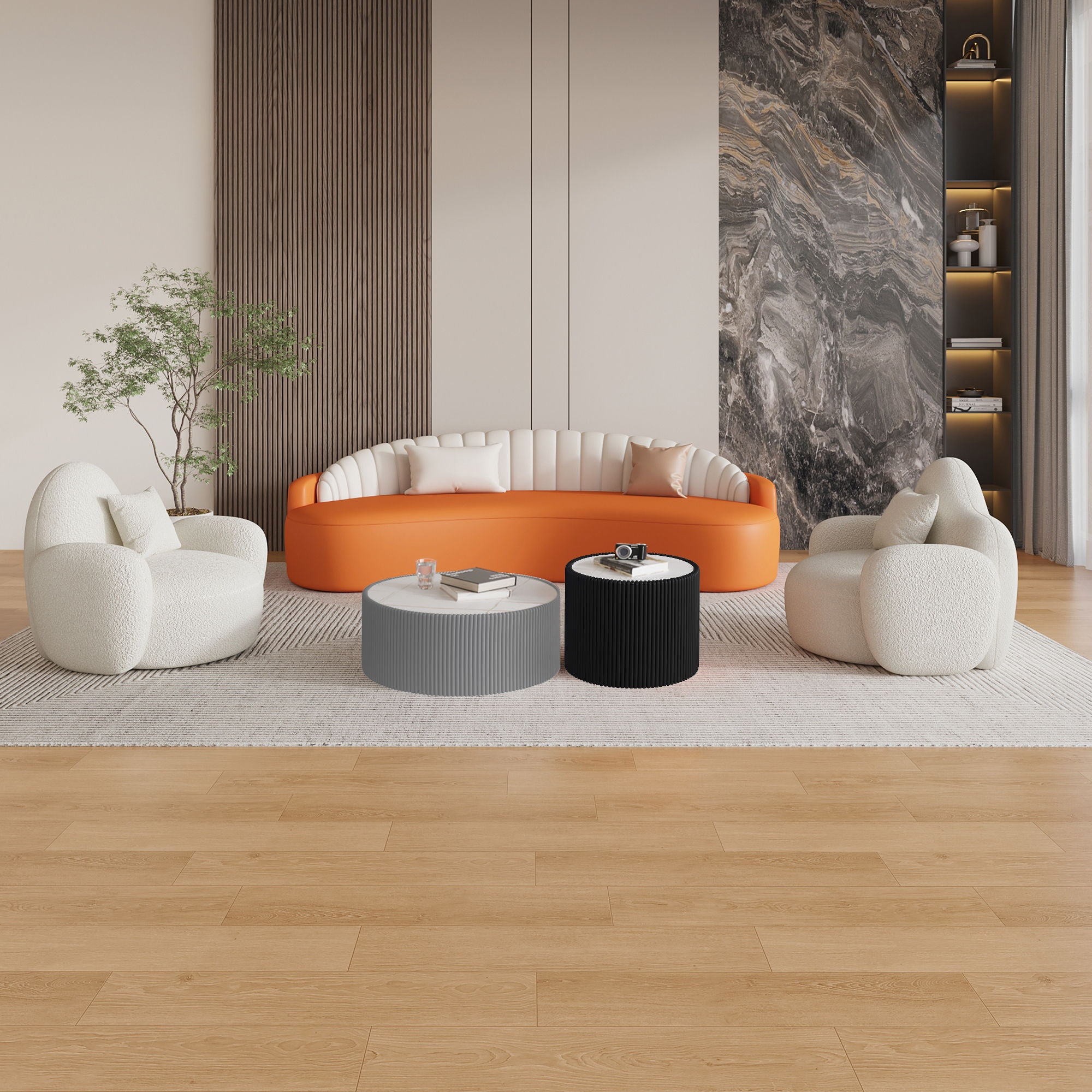 Cylindrical Coffee Table