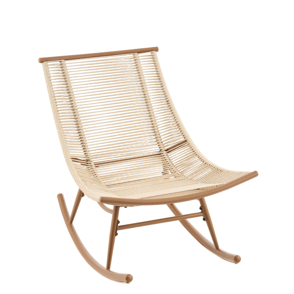 Outdoor Rocking Chair - Beige