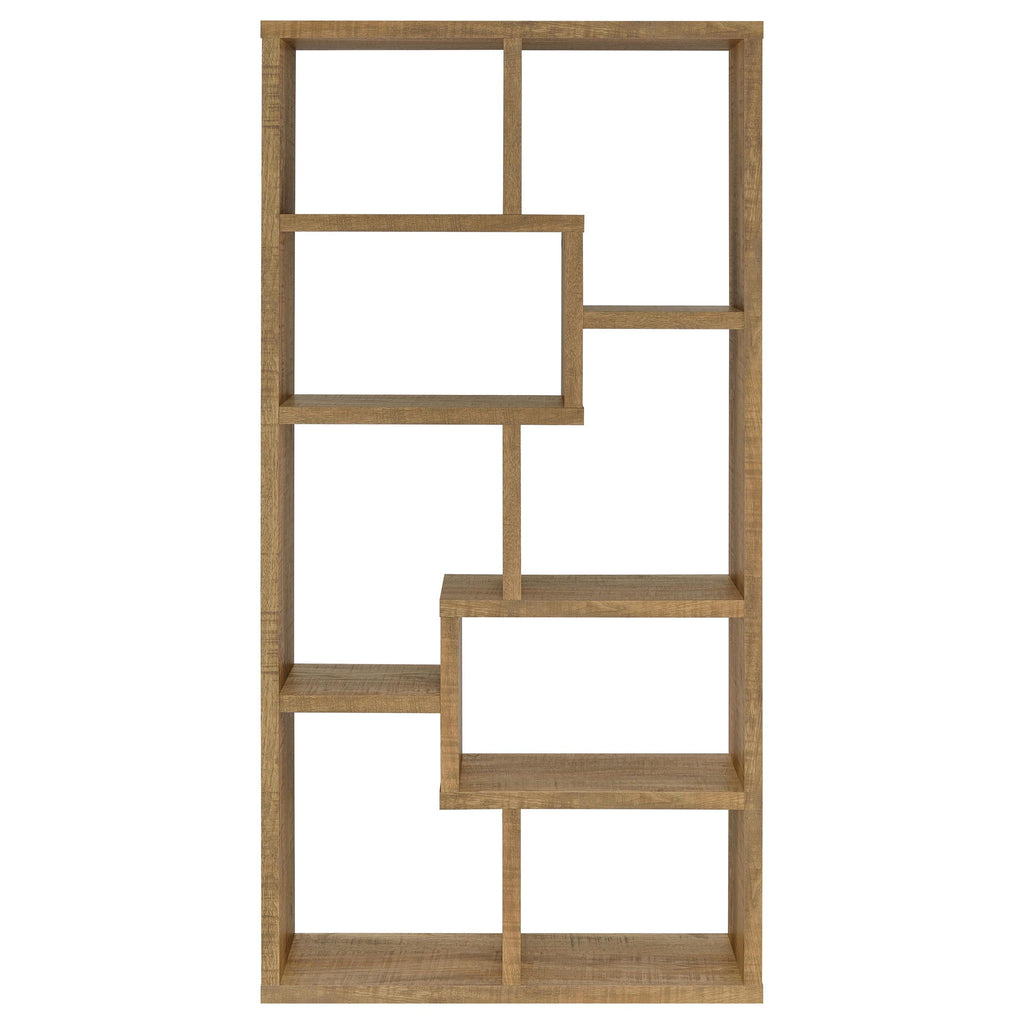 Currey - 6 Shelf Bookshelf - Mango Color