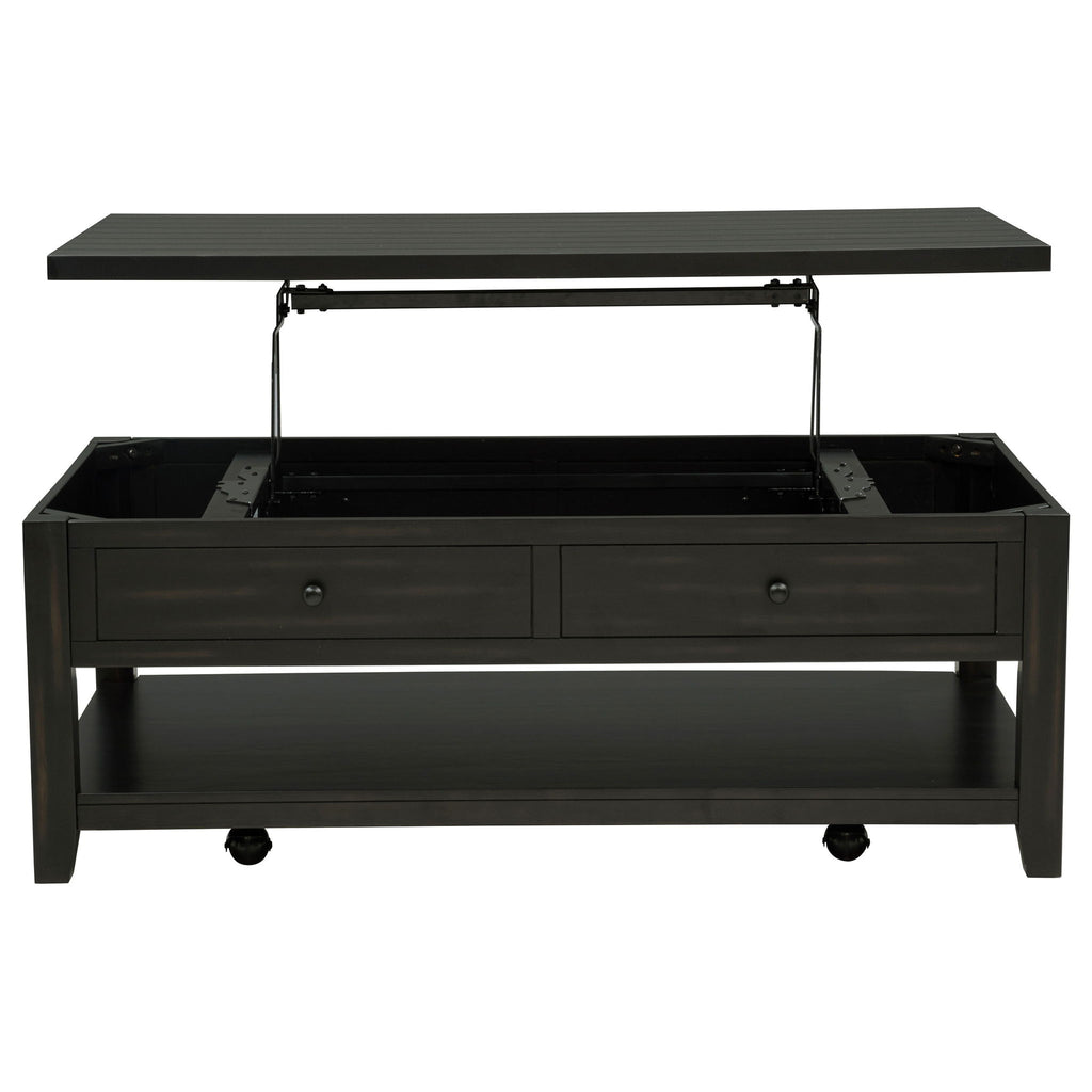 Castleton - Mobile Lift-Top Coffee Table
