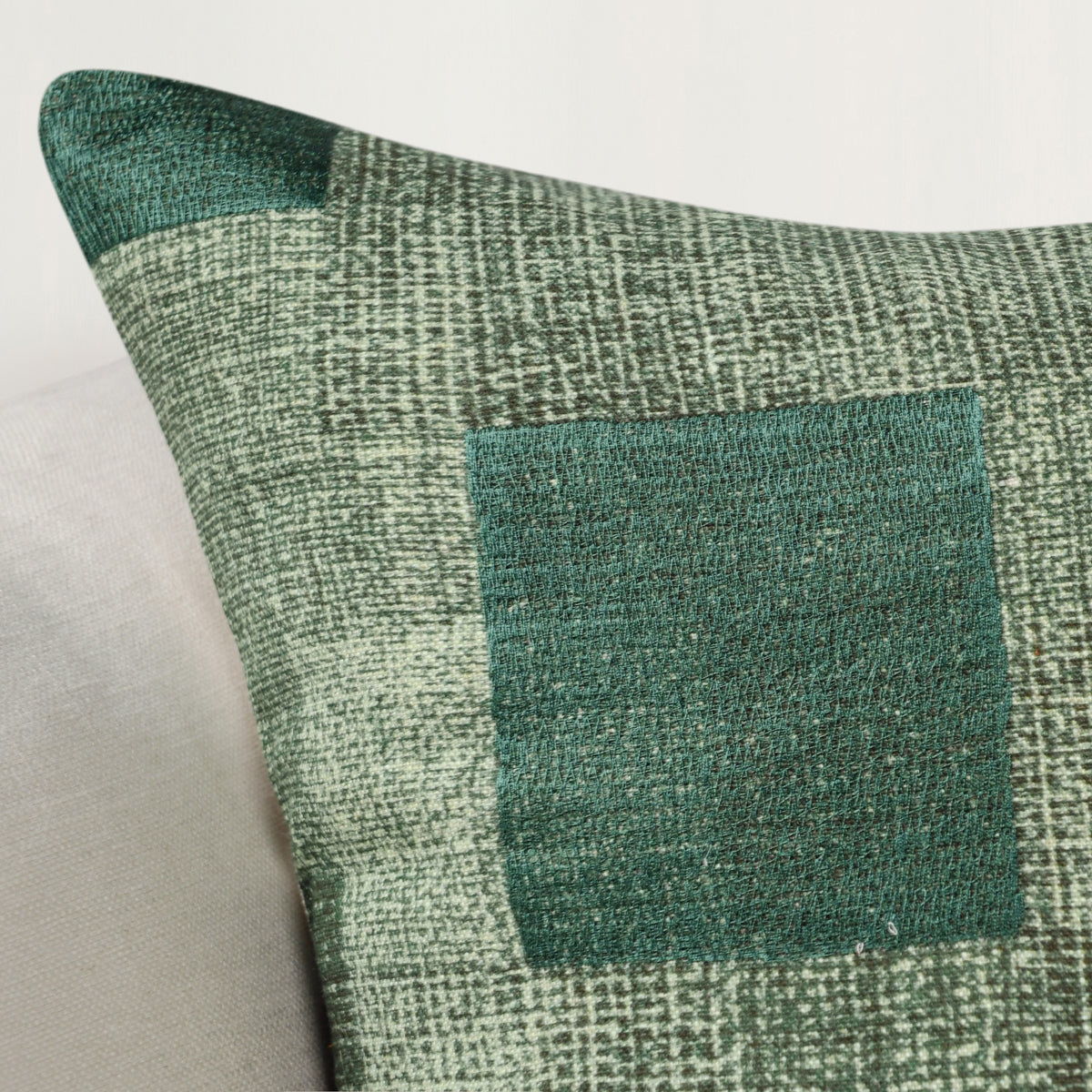 Praia - Pillow 22' x 22' - Viridian Green