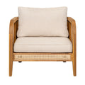Kirkby - Bohemian Outdoor Patio Cushioned Arm Chair