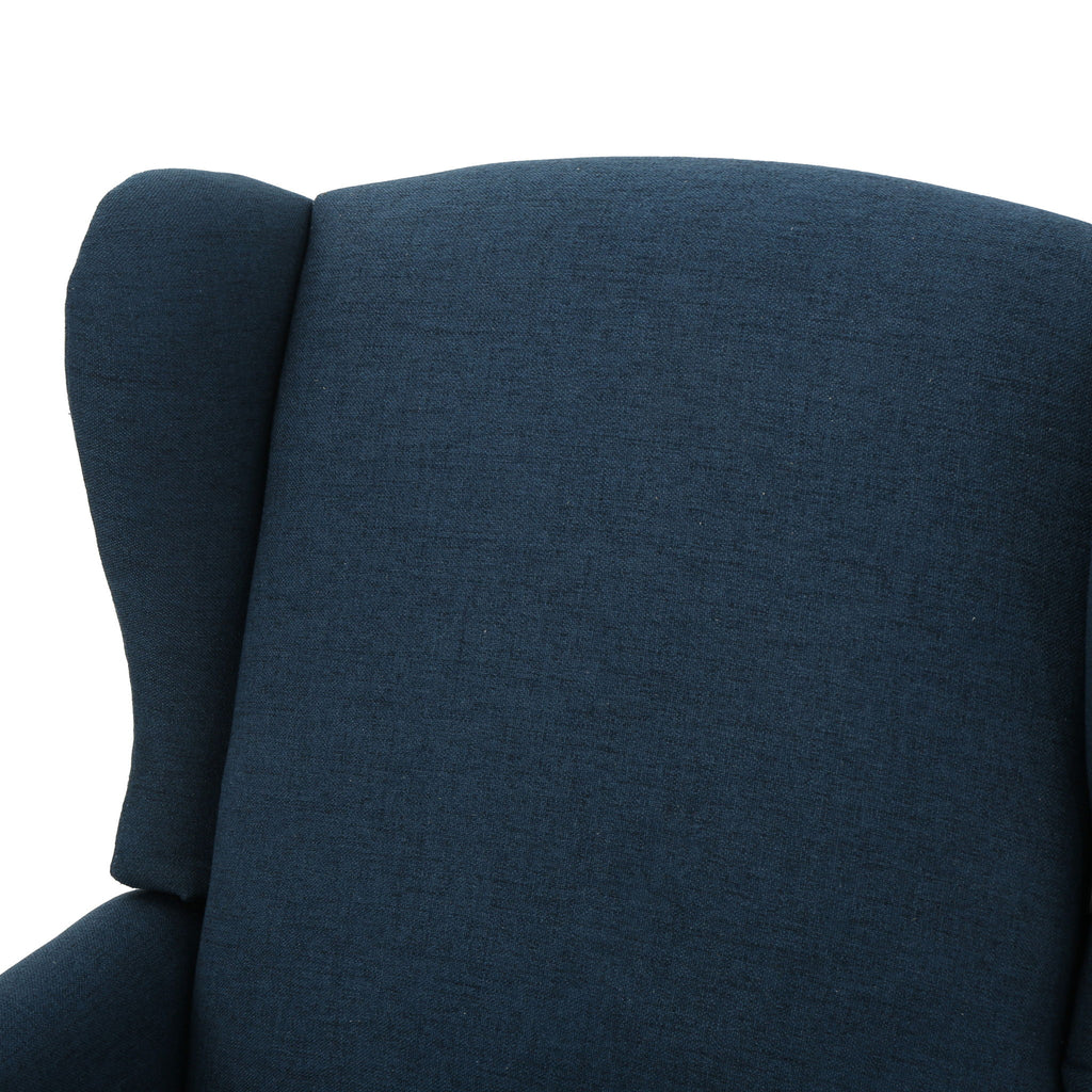 Westeros Wing Back Fabric Upholstered Recliner