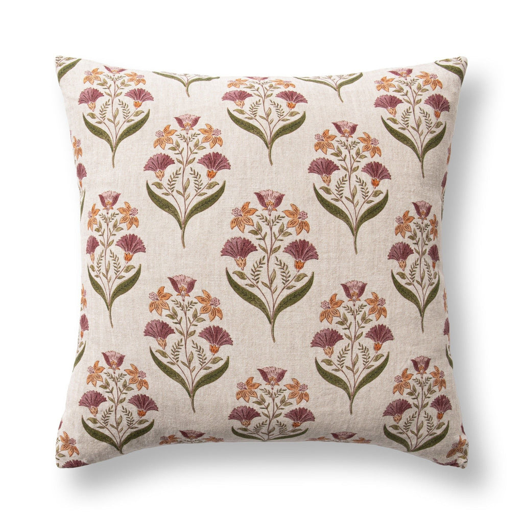 Bluffs - 22" x 22" Pillow - Olive Green / Multi