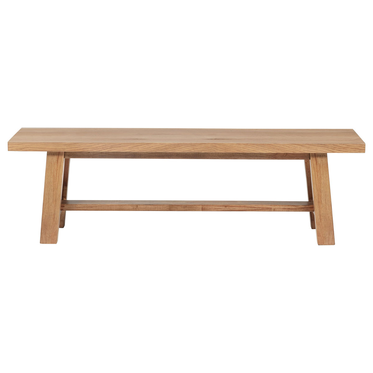 6 Piece Extension Leaf Dining Set With Expandable Table, Spindle Back Chairs And Bench - Natural