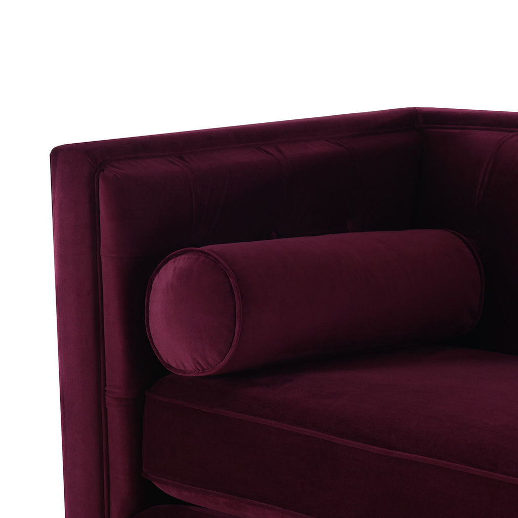 Jack - Modern Tuxedo Tufted Sofa