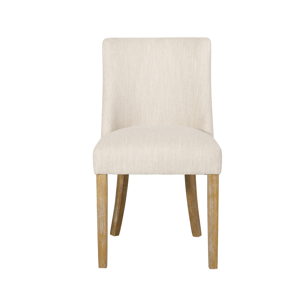 Classic Fabric Dining Chair (Set of 2) - Beige
