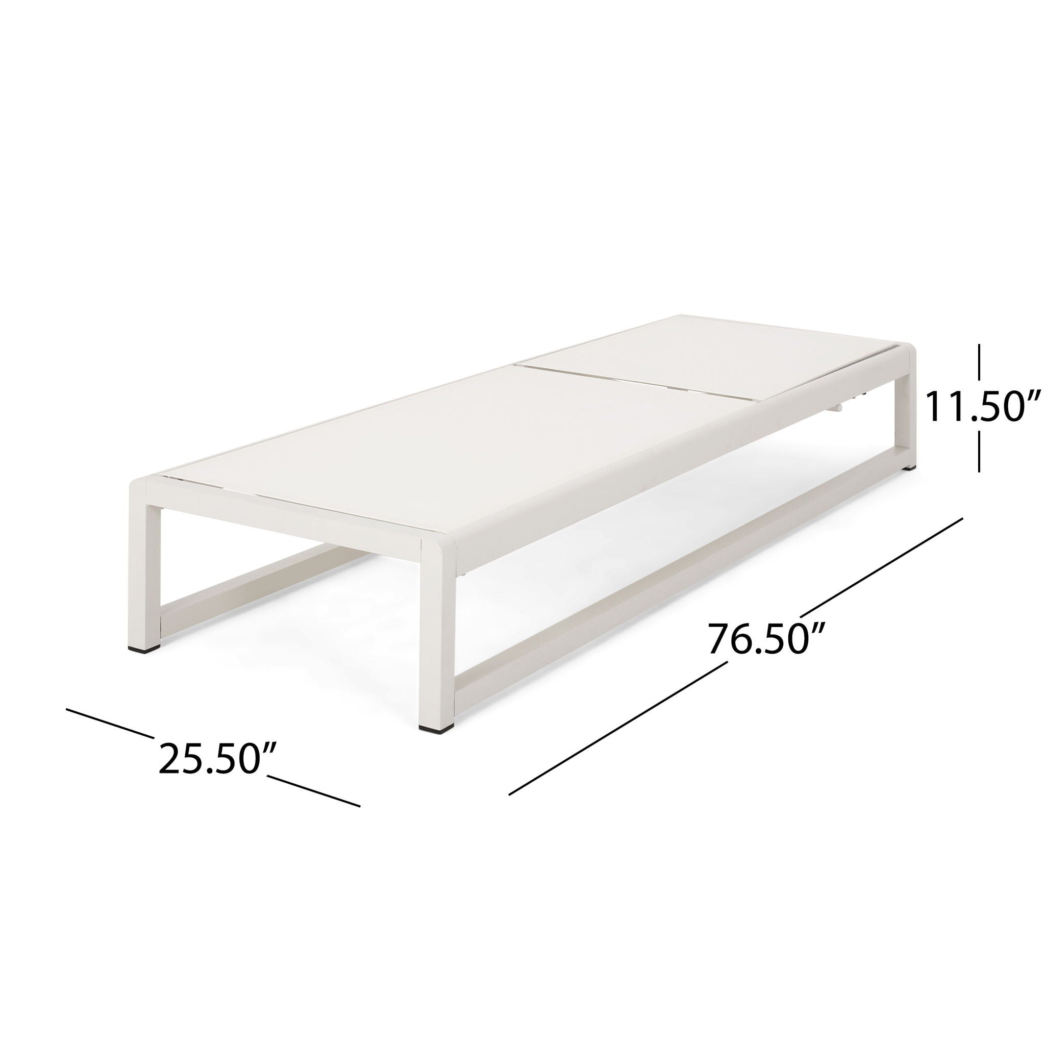 Outdoor Nylon Chaise Lounge, (Set of 2)