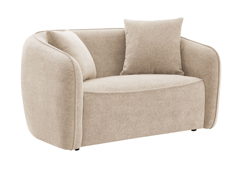 Keith - 3 Piece Living Room Set (Comes With Matching Color Toss Pillows)