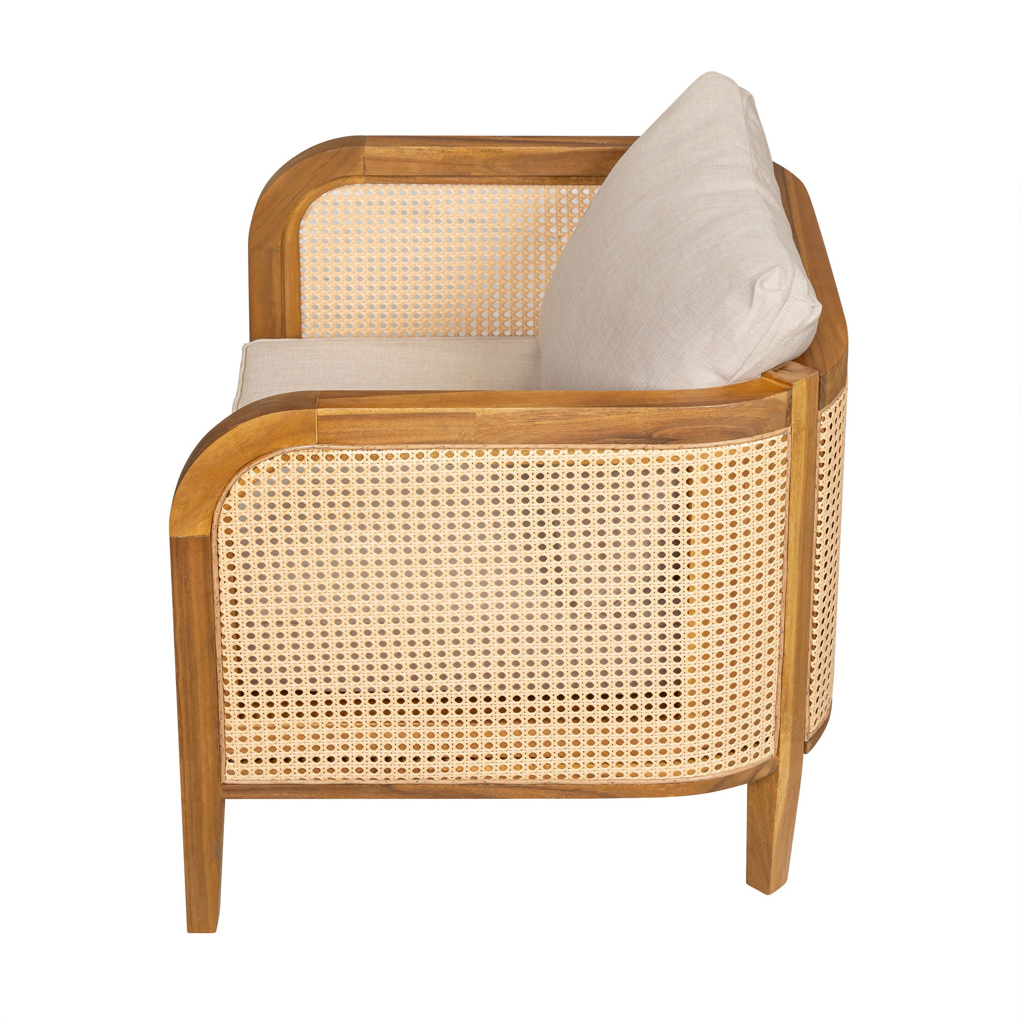 Kirkby - Bohemian Outdoor Patio Cushioned Arm Chair