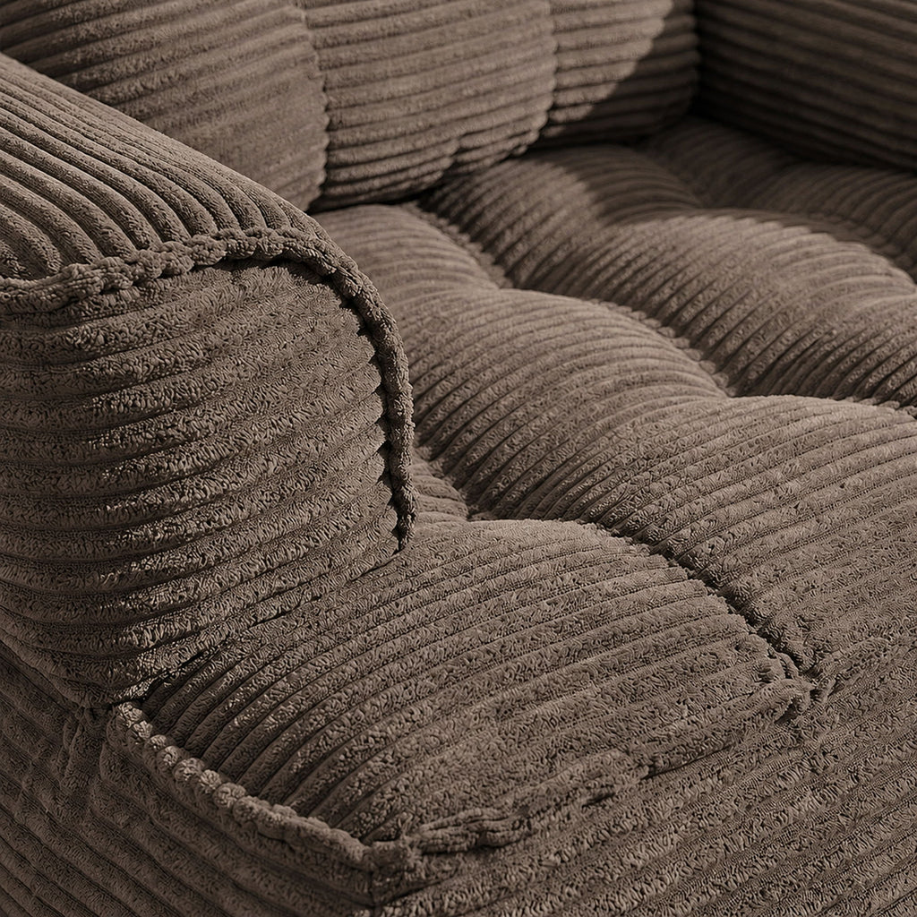 Convertible 2 In 1 Armrest Sofa For Bedroom