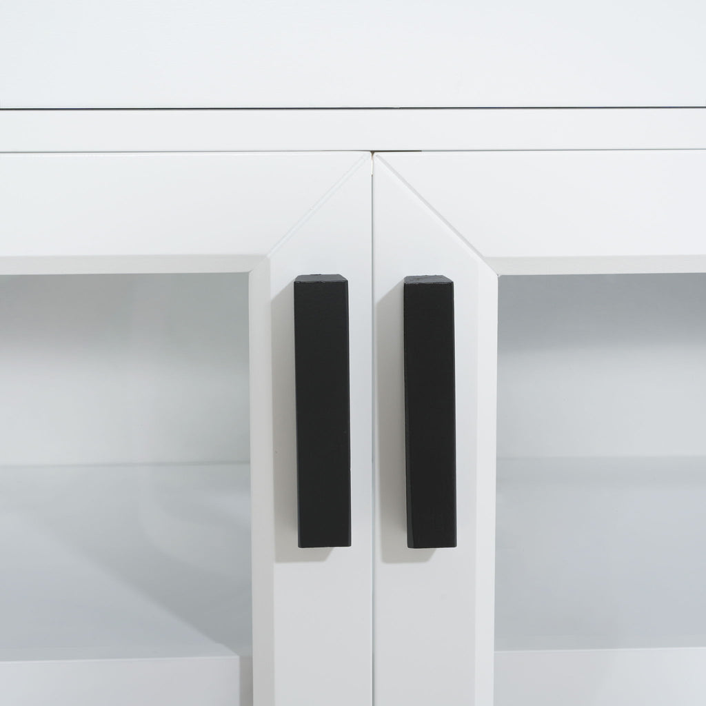 Modern TV Console & Adjustable Shelves
