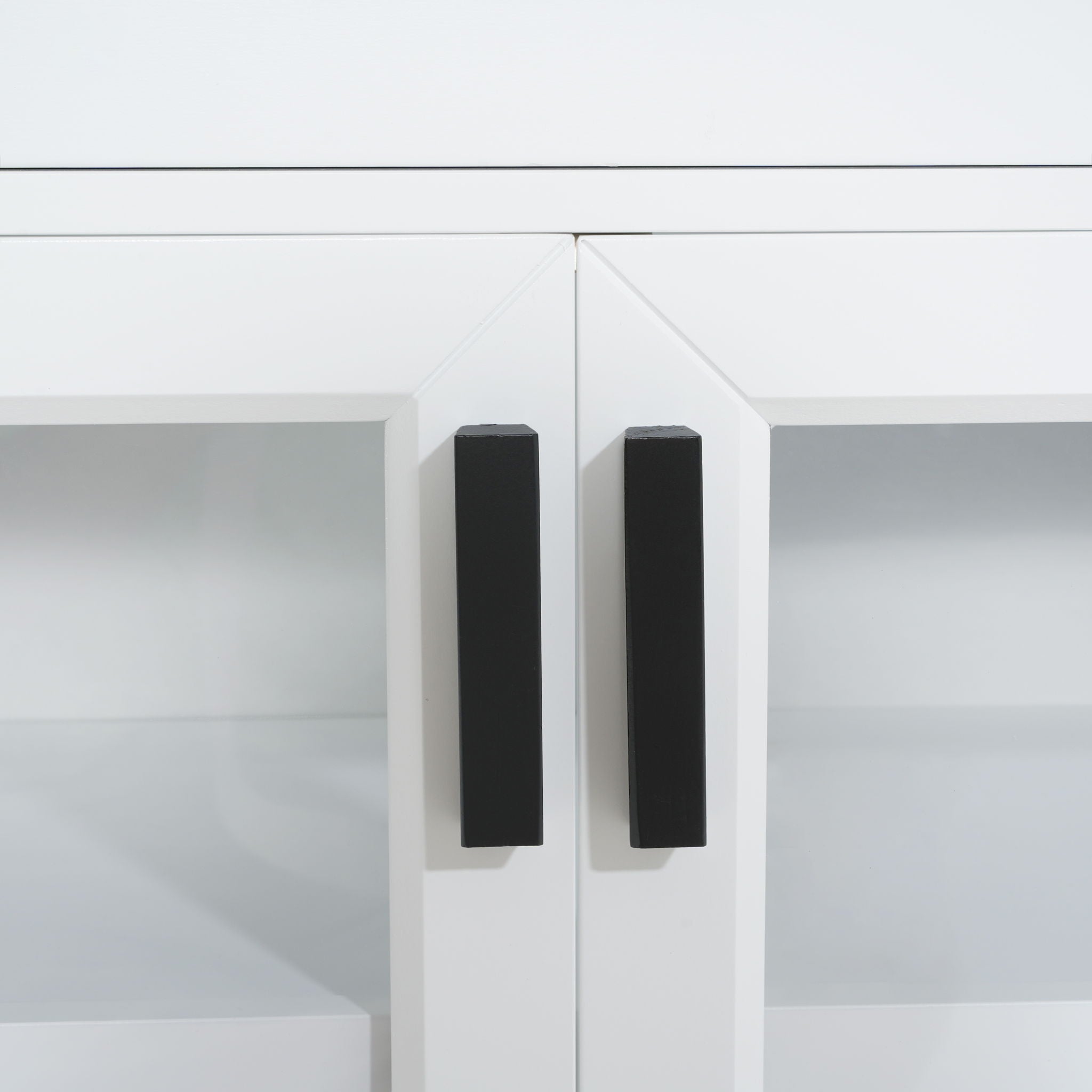 Modern TV Console & Adjustable Shelves