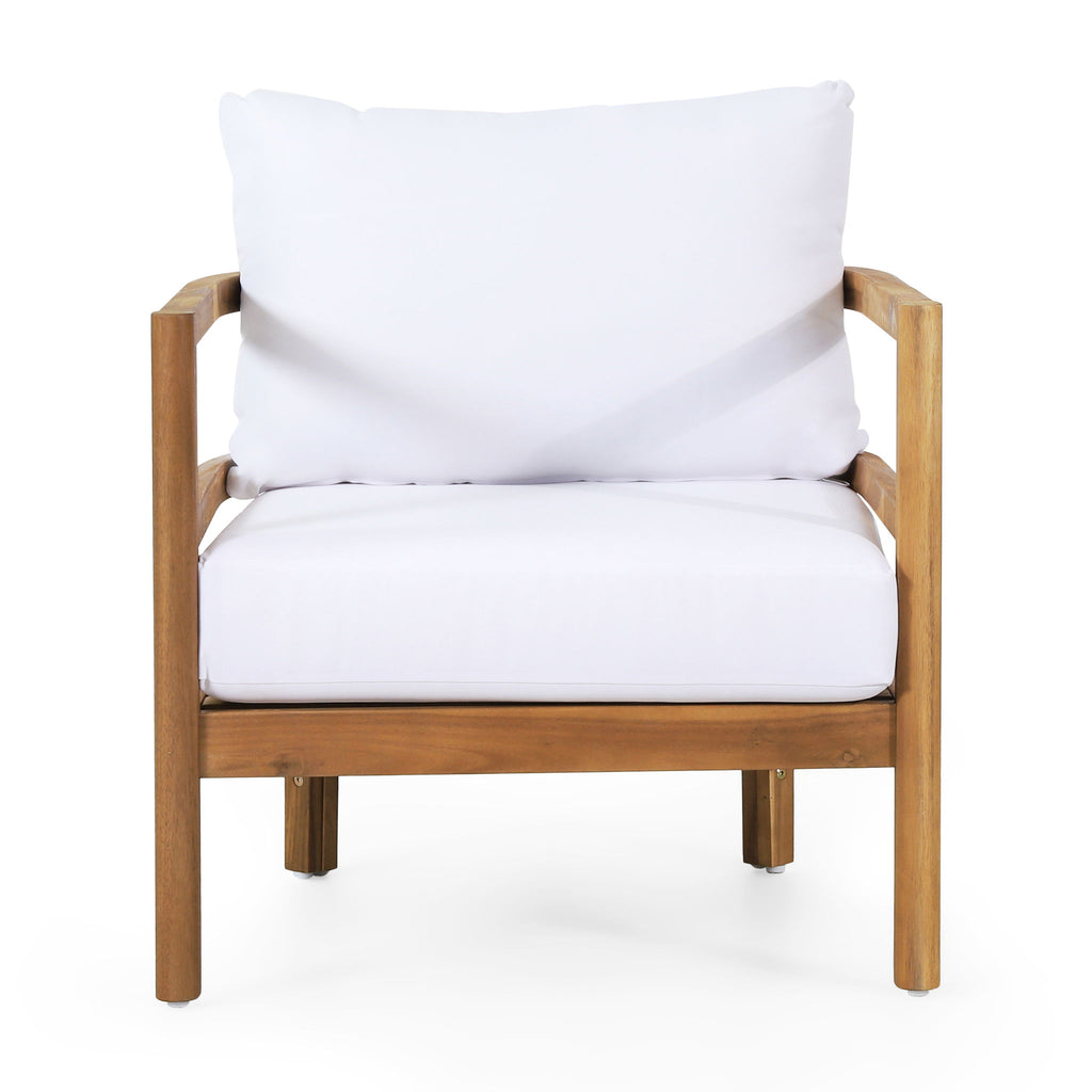 Outdoor Furniture With Coffee Table, Patio Conversation Set Deep Seating With Soft Cushion