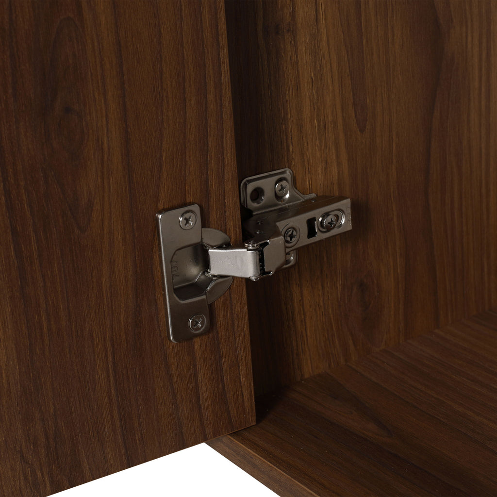 Wall Mounted Bathroom Vanity With Sink & Soft Close Door