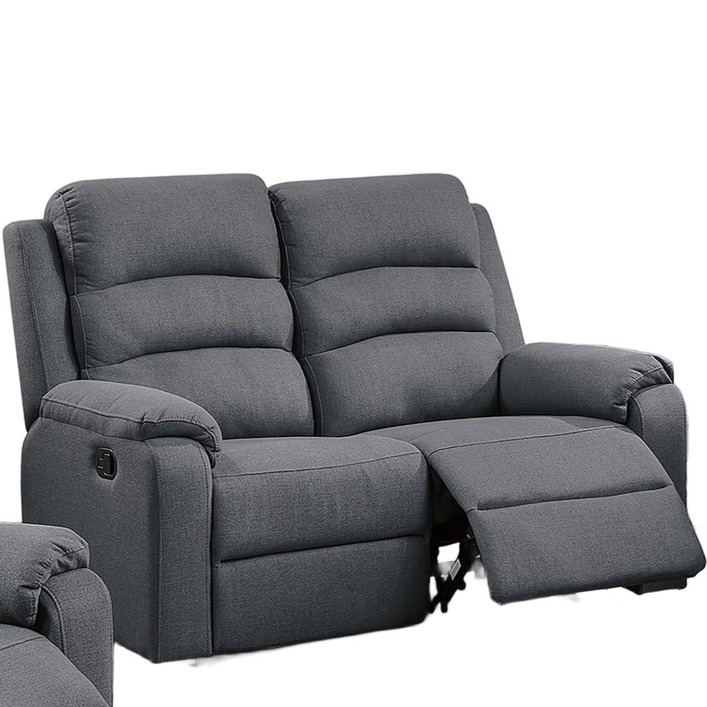 2 Piece Living Room Set With Manual Reclining Loveseat And Recliner