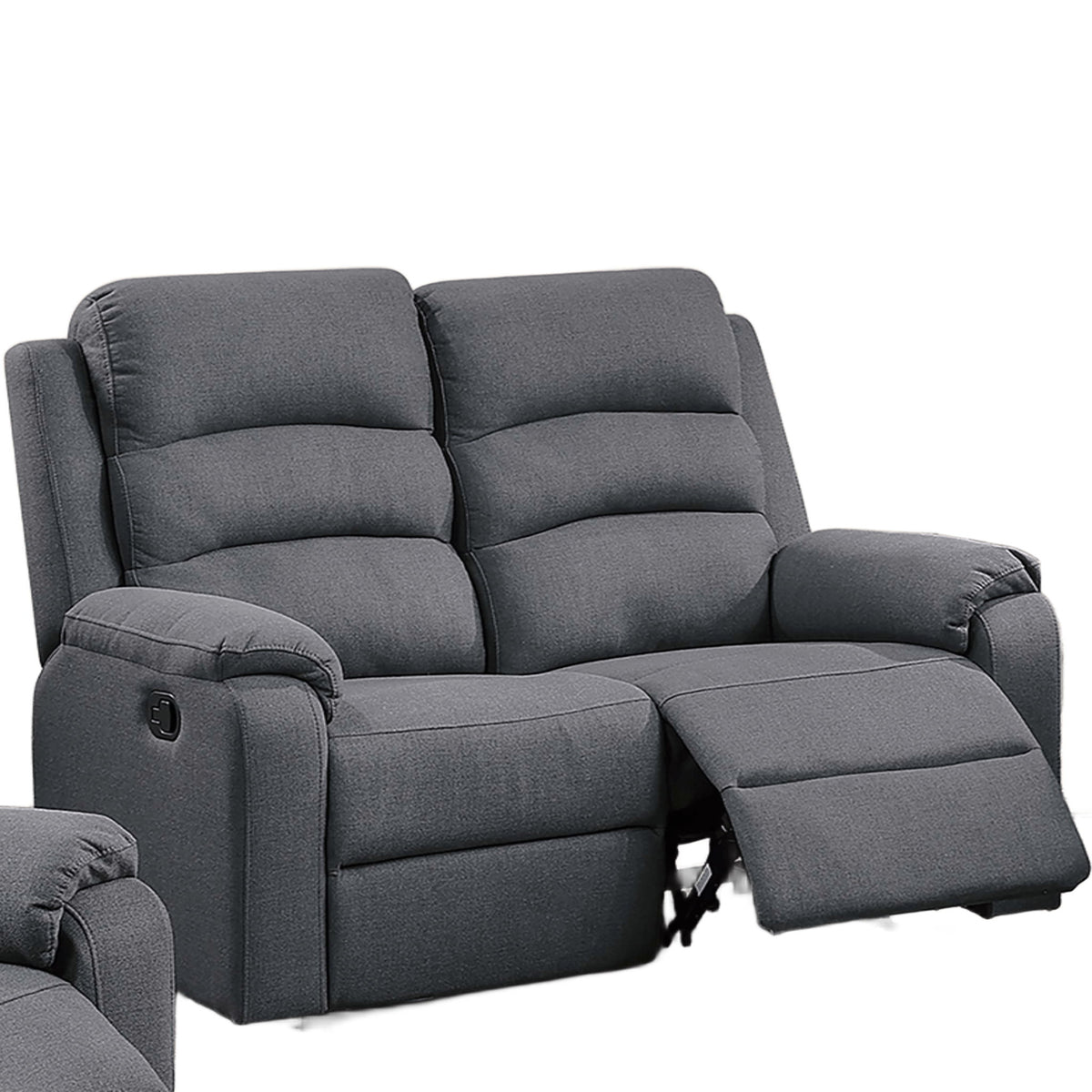 2 Piece Living Room Set With Manual Reclining Loveseat And Recliner