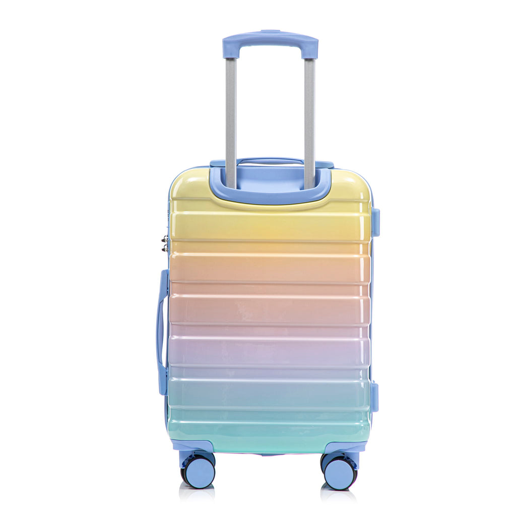Luggage Set 14" / 20" With Combination Lock And Cosmetic Case