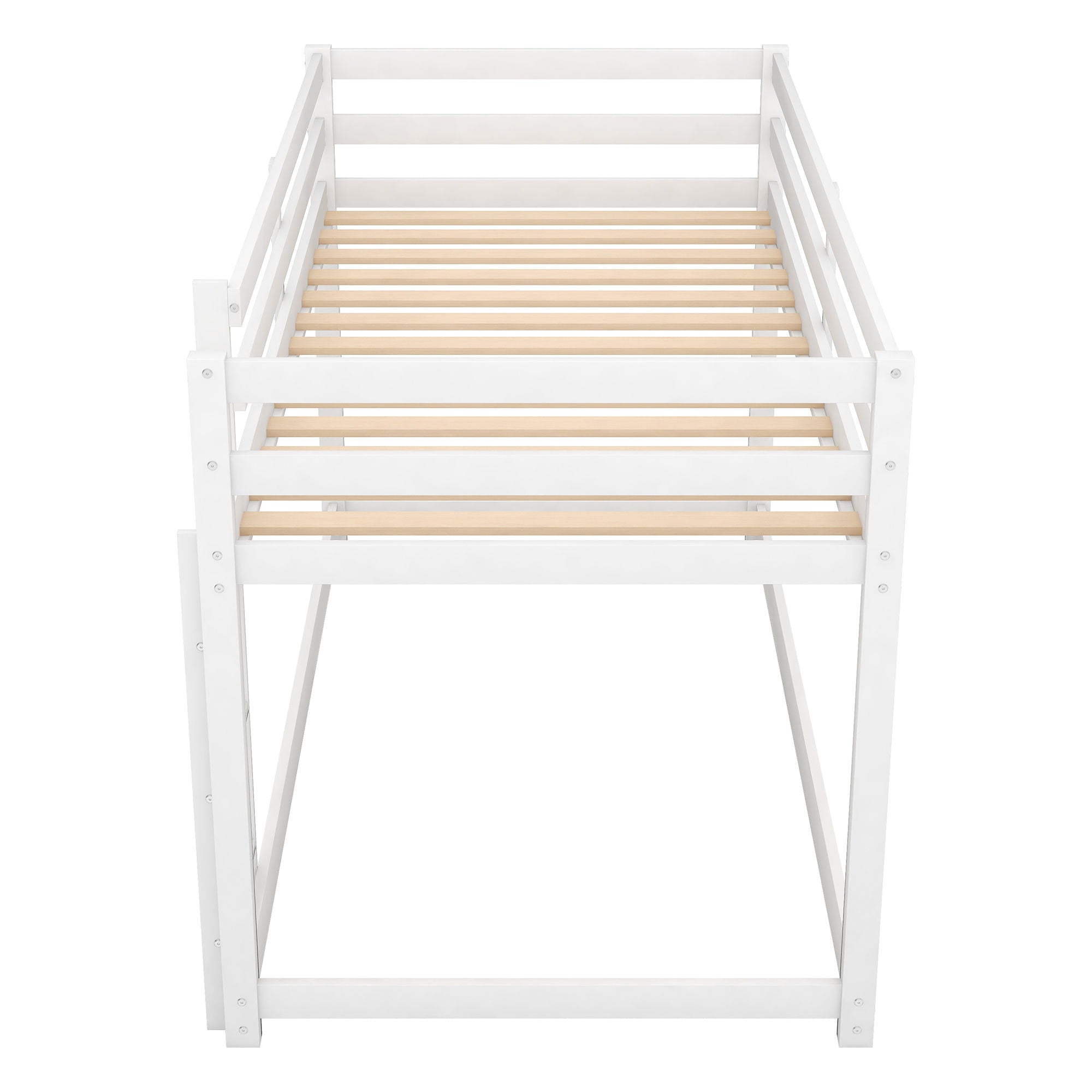 Floor Bunk Bed With Ladder