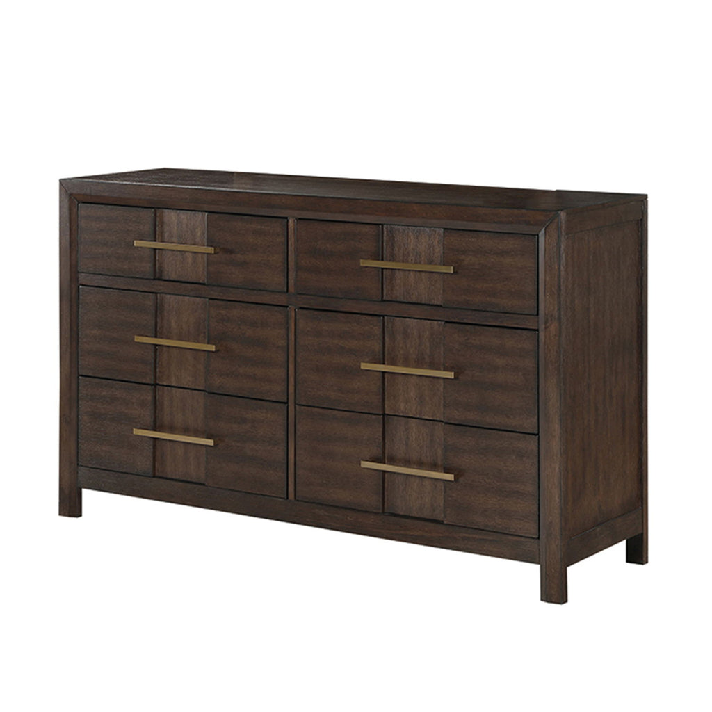 Kenzo - 6 Drawer Dresser - Walnut