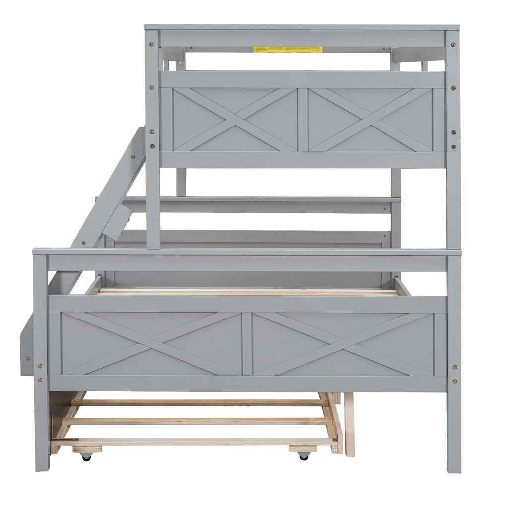 Bunk Bed & Ladder And Safety Guardrail